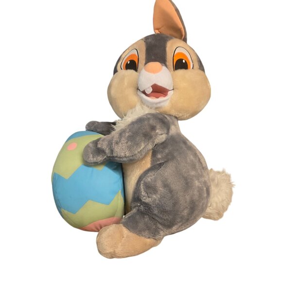 Disney Thumper Plush Holding Easter Egg LARGE 26 Inch Vintage Collectible Rare - Picture 12 of 16